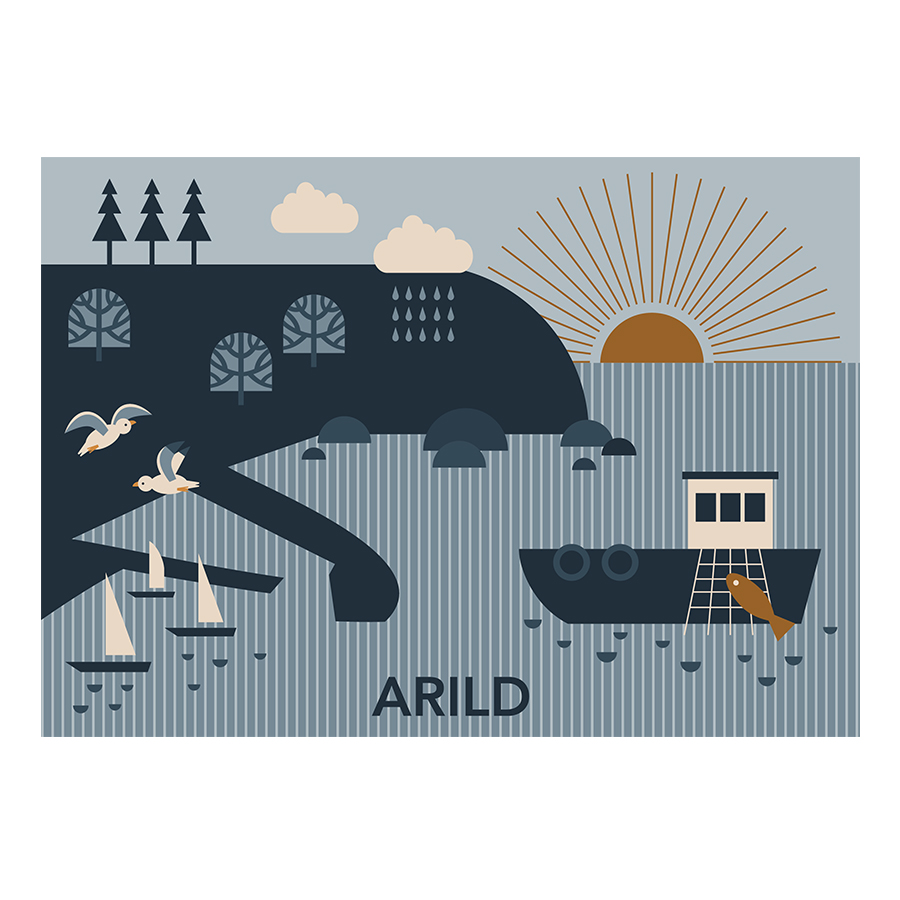 Arild Vykort A5