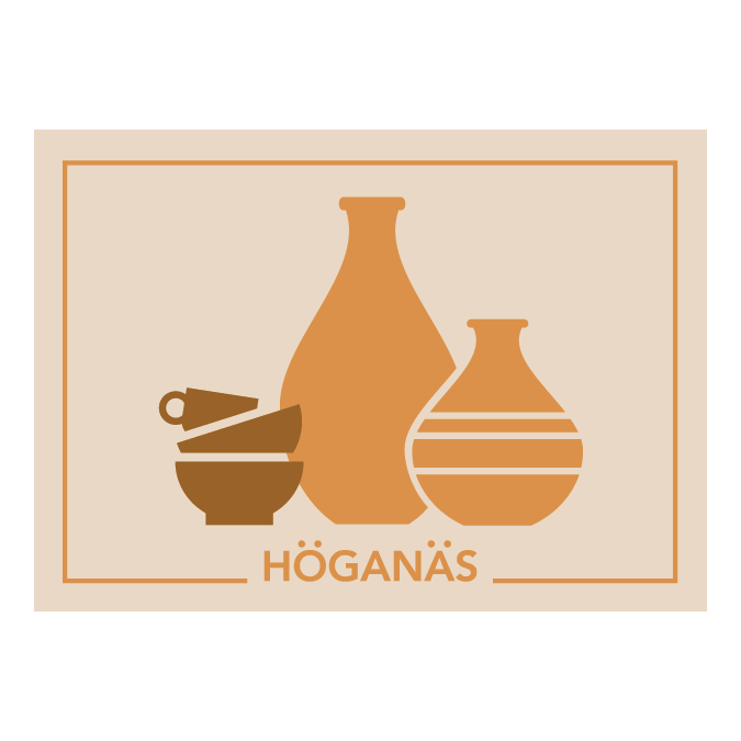 Höganäs Vykort Beige A5
