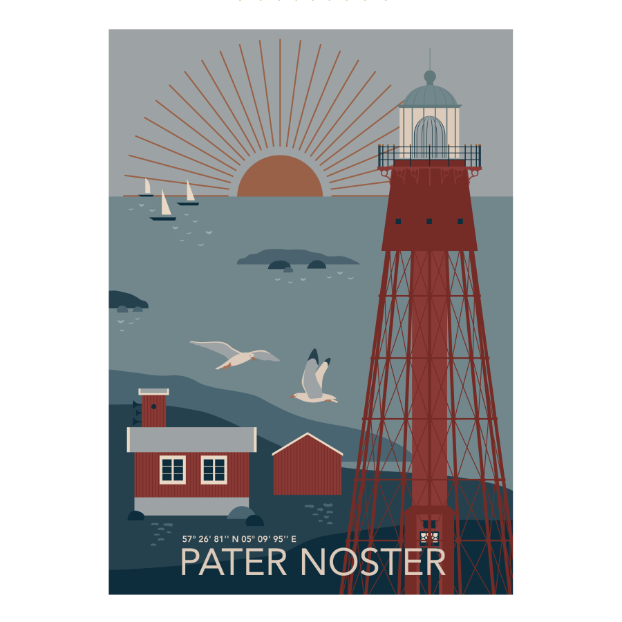 Pater Noster poster 50x70 cm